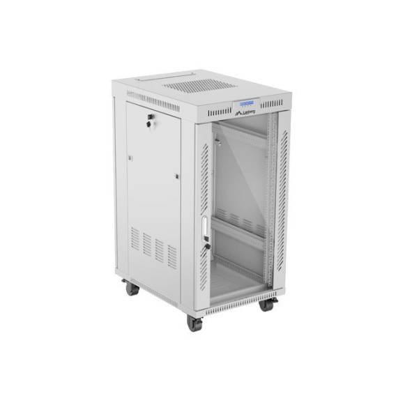 Obrázok pre Lanberg FF01-6822-12SL rack 22U Volně stojící rack Šedá