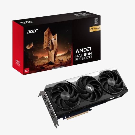 Obrázok pre Acer Nitro Radeon RX 9070 OC 16GB AMD GDDR6
