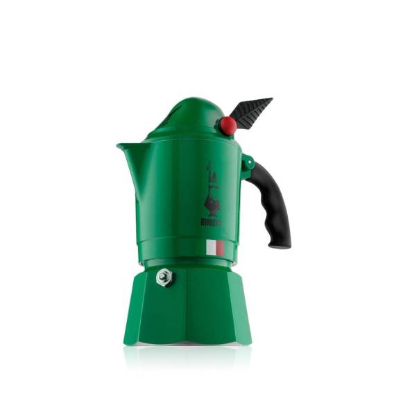 Obrázok pre Bialetti Moka Break Alpina Moka konvička Zelená
