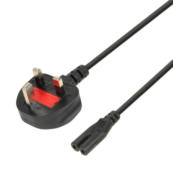 Obrázok pre iBOX Euro 2-PIN napájecí kabel Audio-RTV VDE 1,8 m UK zástrčka