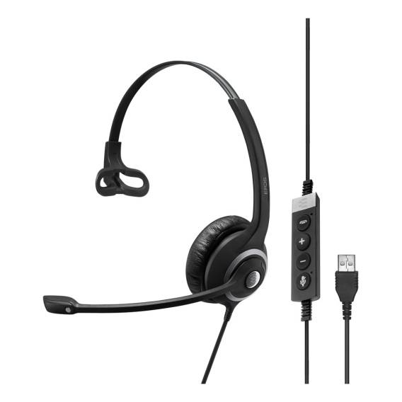 Obrázok pre EPOS IMPACT SC 230 USB MS II Sluchátka s mikrofonem Kabel Přes hlavu Kancelář / call centrum USB Typ-A Černá