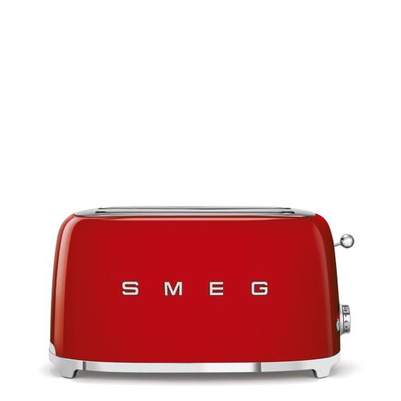 Obrázok pre Smeg TSF02RDEU toustovač 6 4 krajíců 1500 W Červená