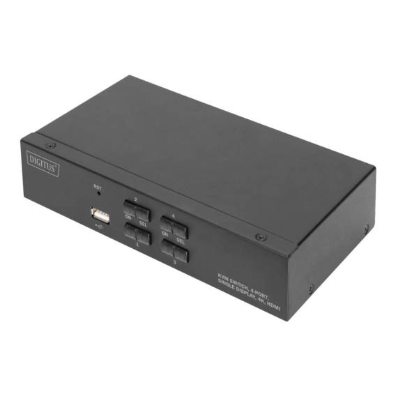 Obrázok pre Digitus DS-12880 konzolový (KVM) přepínač Černá