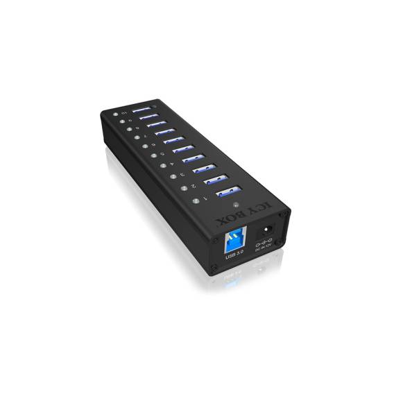 Obrázok pre ICY BOX IB-AC6110 USB 3.2 Gen 1 (3.1 Gen 1) Type-B 5000 Mbit/s Černá
