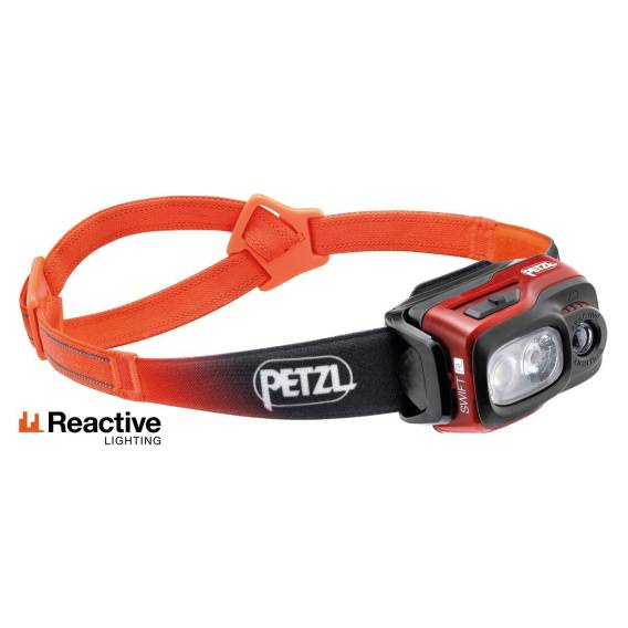Obrázok pre Petzl SWIFT RL Černá, Oranžová, Bílá Čelovka LED