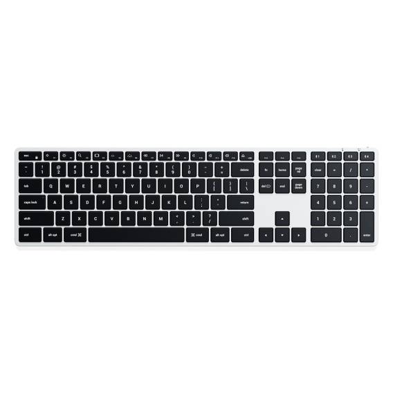 Obrázok pre Satechi X3 klávesnice Kancelář Bluetooth QWERTY Anglický Černá, Stříbrná