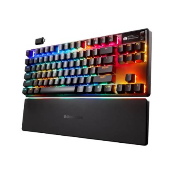 Obrázok pre Steelseries APEX PRO TKL WIRELESS GEN 3 klávesnice Hraní USB + RF Wireless + Bluetooth QWERTY Angličtina (UK) mezinárodní Černá