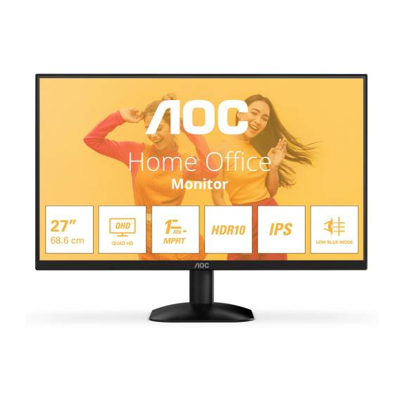 Obrázok pre AOC B3 Q27B35E počítačový monitor 68,6 cm (27") 2560 x 1440 px Quad HD LED Černá
