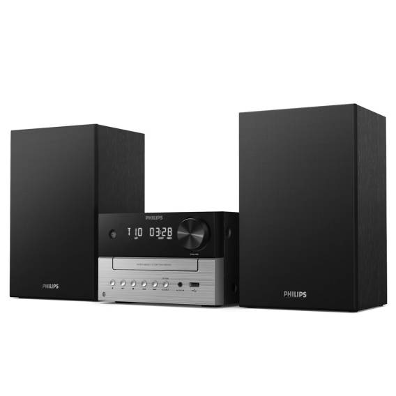 Obrázok pre Philips TAM3205M2 domácí stereo souprava Domácí mikro audio systém 20 W Černá, Stříbrná