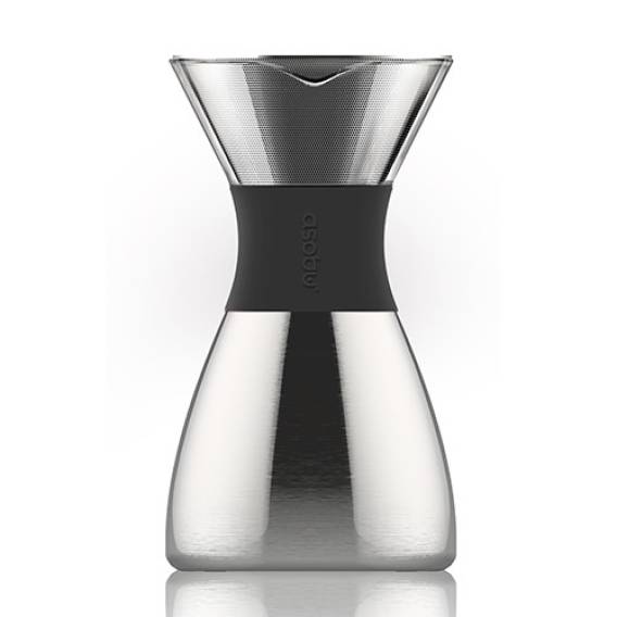 Obrázok pre Asobu PourOver Kávovar na studenou kávu Černá, Stříbrná
