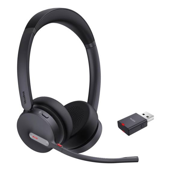 Obrázok pre Yealink WH64 Hybrid Dual UC Sluchátka s mikrofonem Bezdrátový Přes hlavu Kancelář / call centrum Micro-USB Bluetooth Černá