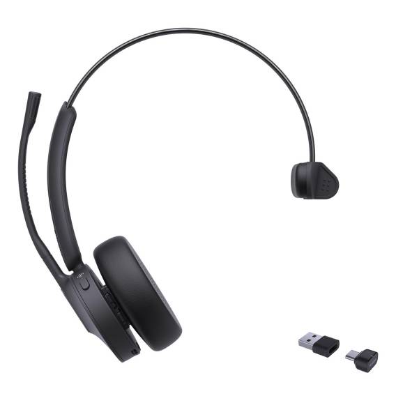 Obrázok pre Yealink BH70 Mono UC Sluchátka s mikrofonem Bezdrátový Přes hlavu Kancelář / call centrum USB Type-C / USB Type-A Bluetooth Černá