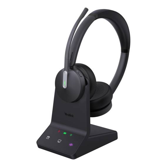 Obrázok pre Yealink WH64 Dual UC Headset Sluchátka s mikrofonem Bezdrátový Přes hlavu Kancelář / call centrum USB typu C Bluetooth Černá