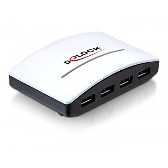 Obrázok pre DeLOCK USB 3.0 External HUB 4 Port 5000 Mbit/s Černá, Bílá