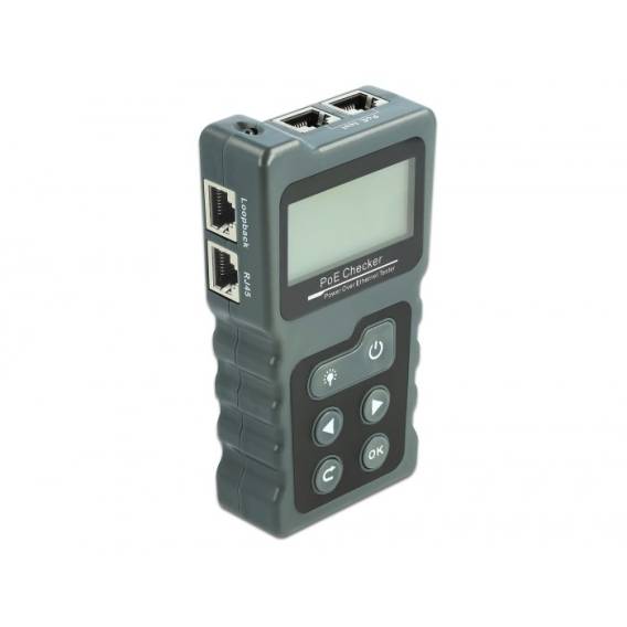 Obrázok pre DeLOCK LCD kabelový testr RJ45/PoE/DC