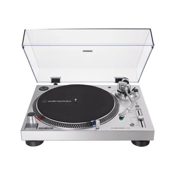 Obrázok pre Audio-Technica AT-LP120X Gramofon s přímým náhonem Stříbrná Manuální