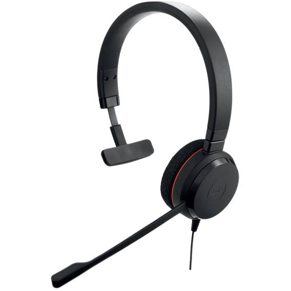 Obrázok pre Jabra Evolve 20 Sluchátka s mikrofonem Kabel Přes hlavu Kancelář / call centrum USB Type-C / USB Type-A Černá