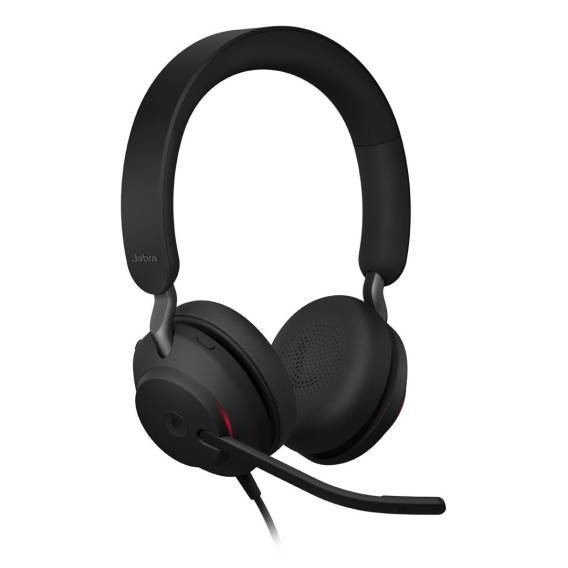 Obrázok pre Jabra Evolve2 40 SE Sluchátka s mikrofonem Kabel Přes hlavu Hovory/hudba USB Type-C / USB Type-A Černá