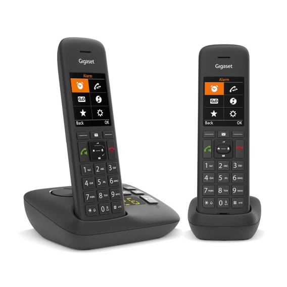 Obrázok pre Gigaset C575A Duo Analog/DECT telefon Identifikace volajícího Černá