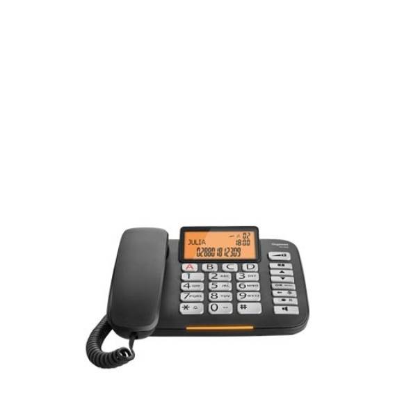 Obrázok pre Gigaset DL580 Analogový telefon Identifikace volajícího Černá