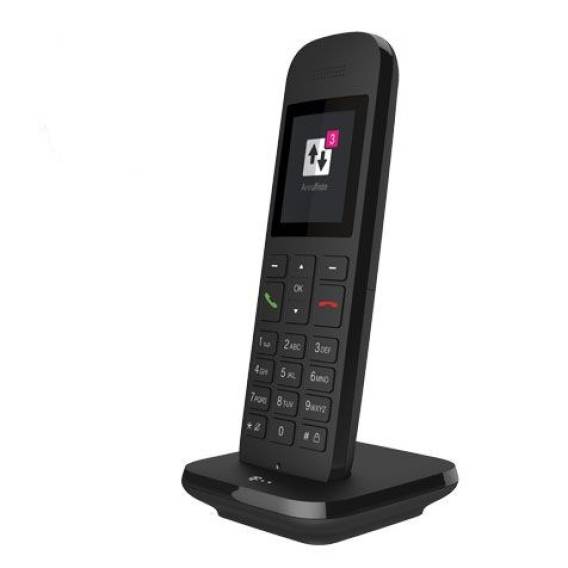 Obrázok pre Telekom Speedphone 12 schwarz Mobilteil/Ladeschale IP telefon Černá TFT