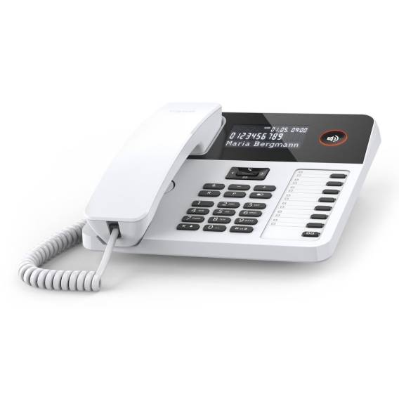 Obrázok pre Gigaset DESK 600 Analogový telefon Identifikace volajícího Bílá
