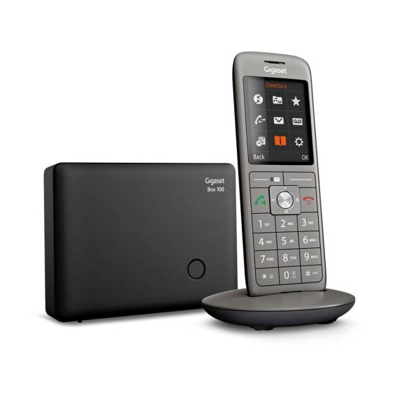 Obrázok pre Gigaset CL660 Analog/DECT telefon Identifikace volajícího Antracit