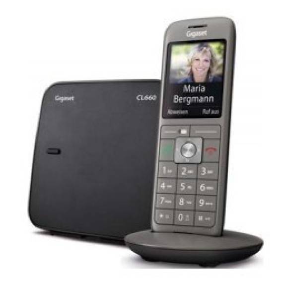 Obrázok pre Gigaset CL 660 DECT telefon Antracit, Černá