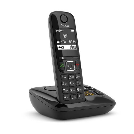 Obrázok pre Gigaset AS690A Analog/DECT telefon Identifikace volajícího Černá