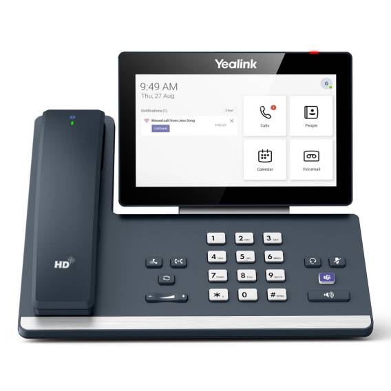 Obrázok pre Yealink MP58-WH E2 Teams IP telefon Šedá LCD Wi-Fi