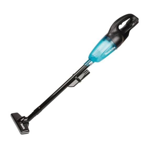 Obrázok pre Makita DCL180ZB tyčový vysavač / elektrický smeták Tyčový vysavač 2 v 1 Baterie Suchý Bezsáčkové 0,65 l Černá, Modrá 3 Ah