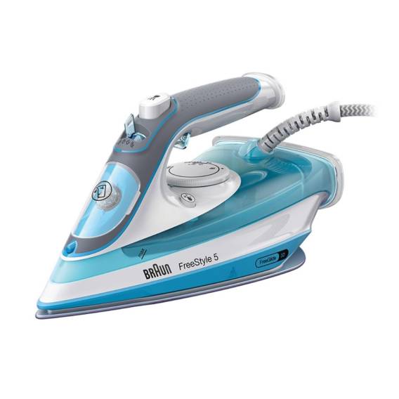 Obrázok pre Braun TexStyle 5 SI 5006 BL Suché i parní žehlení Keramická žehlicí plocha 2600 W Modrá, Šedá, Bílá