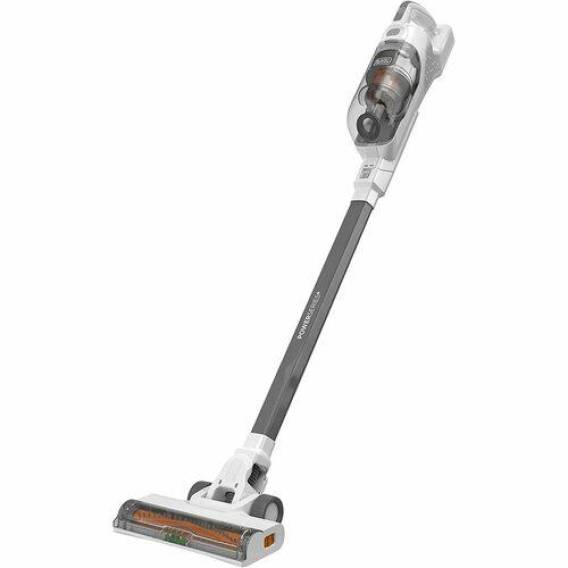 Obrázok pre Black & Decker BHFEA515J tyčový vysavač / elektrický smeták Baterie Suchý Cyklónový Bezsáčkové 0,5 l Oranžová, Bílá 1,5 Ah