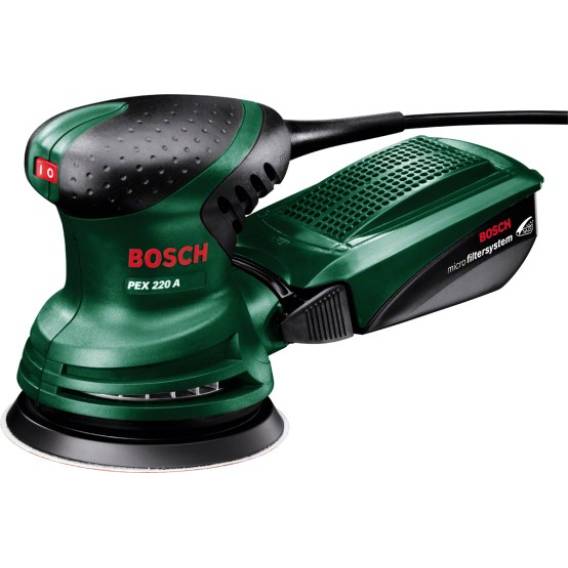 Obrázok pre Bosch PEX 220 A Vibrační bruska 24000 oscilací/min Černá, Zelená