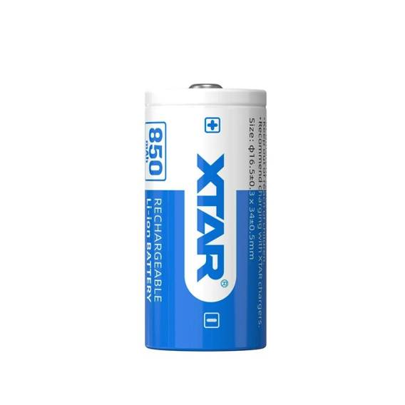 Obrázok pre Akumulátor 16340/R-CR123 3,7 V Li-ion 850 mAh XTAR