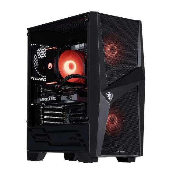 Obrázok pre Actina 5901443421566 PC AMD Ryzen™ 5 7500F 32 GB DDR5-SDRAM 1 TB SSD NVIDIA GeForce RTX 5070 Midi Tower Černá