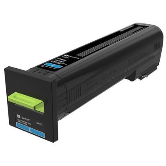 Obrázok pre Lexmark 72K2XCE tonerová náplň 1 kusů Originální Azurová