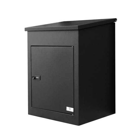 Obrázok pre Extralink LOCKSTAR PACZKOMAT SKRZYNKA NA PACZKI 44X34X55CM STALOWA SKRZYNIA poštovní schránka Černá Odkládací box na balíky Kov
