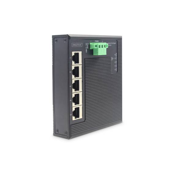 Obrázok pre Digitus DN-651126 síťový přepínač Nespravované Gigabit Ethernet (10/100/1000) Černá