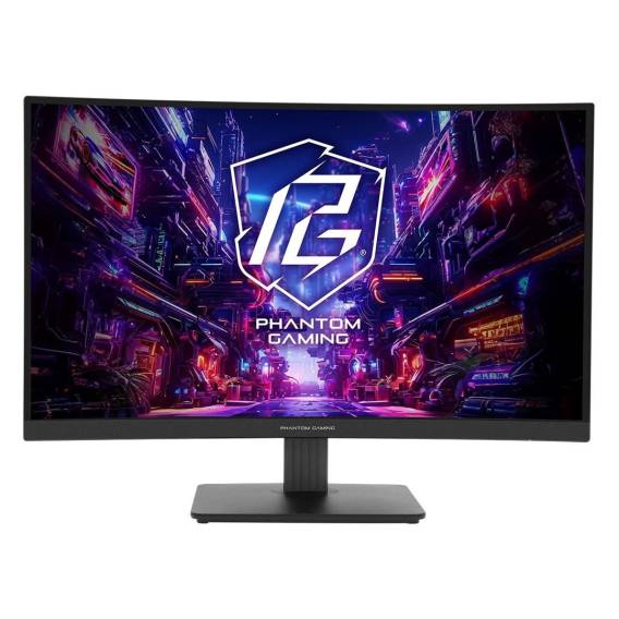 Obrázok pre Asrock Phantom Gaming PG27QRT1B počítačový monitor 68,6 cm (27") 2560 x 1440 px Quad HD LED Černá