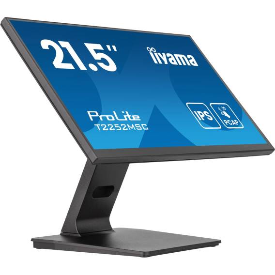 Obrázok pre iiyama ProLite T2252MSC-B2AG počítačový monitor 54,6 cm (21.5") 1920 x 1080 px Full HD LCD Dotyková obrazovka Černá
