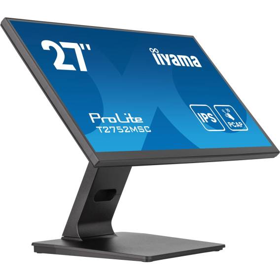 Obrázok pre iiyama ProLite T2752MSC-B1AG počítačový monitor 68,6 cm (27") 1920 x 1080 px Full HD LED Dotyková obrazovka Černá