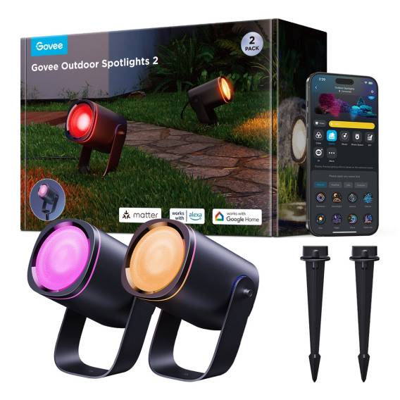 Obrázok pre Govee H7093311 chytré světlo Chytré bodové osvětlení Bluetooth