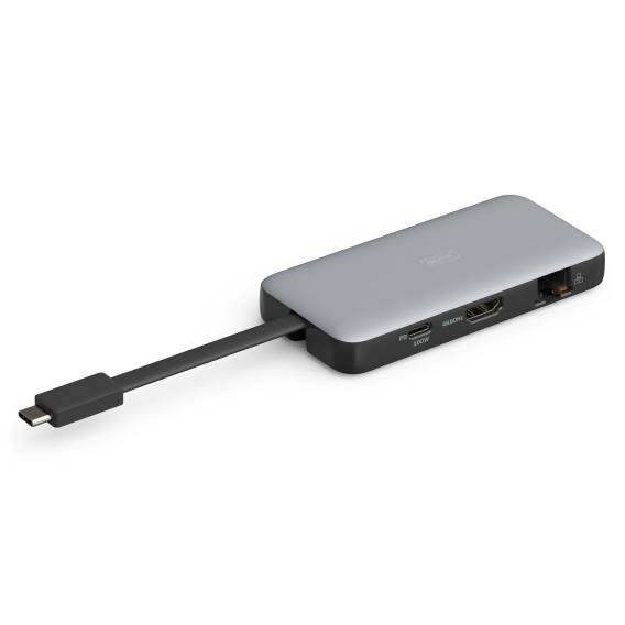 Obrázok pre Digitus DA-70916 dokovací stanice/replikátor portů Kabel USB 3.2 Gen 2 (3.1 Gen 2) Type-C Černá, Šedá