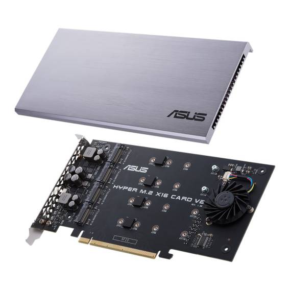 Obrázok pre ASUS HYPER M.2 X16 CARD V2 karta/adaptér rozhraní Interní