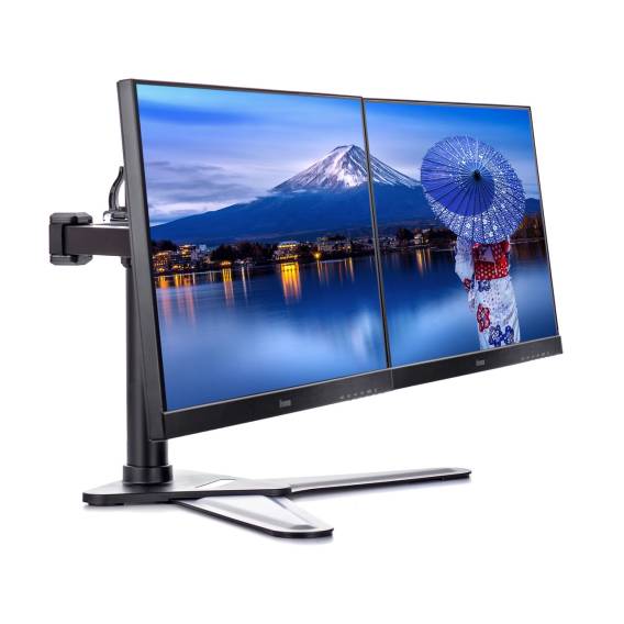 Obrázok pre iiyama DS1002D-B1 Držák/stojan na monitor 81,3 cm (32") Stůl Černá