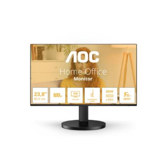 Obrázok pre AOC B3 27B3CF2 počítačový monitor 68,6 cm (27") 1920 x 1080 px Full HD LED Černá