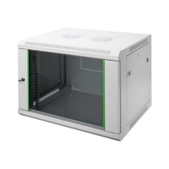 Obrázok pre Digitus DN-19 09-U-EC rack 9U Nástěnný regál Šedá