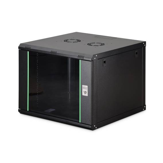 Obrázok pre Digitus DN-19 09U-6/6-EC-SW rack 9U Nástěnný regál Černá