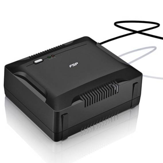 Obrázok pre FSP Nano 600 zdroj nepřerušovaného napětí Pohotovostní režim (offline) 0,6 kVA 360 W 2 AC zásuvky / AC zásuvek